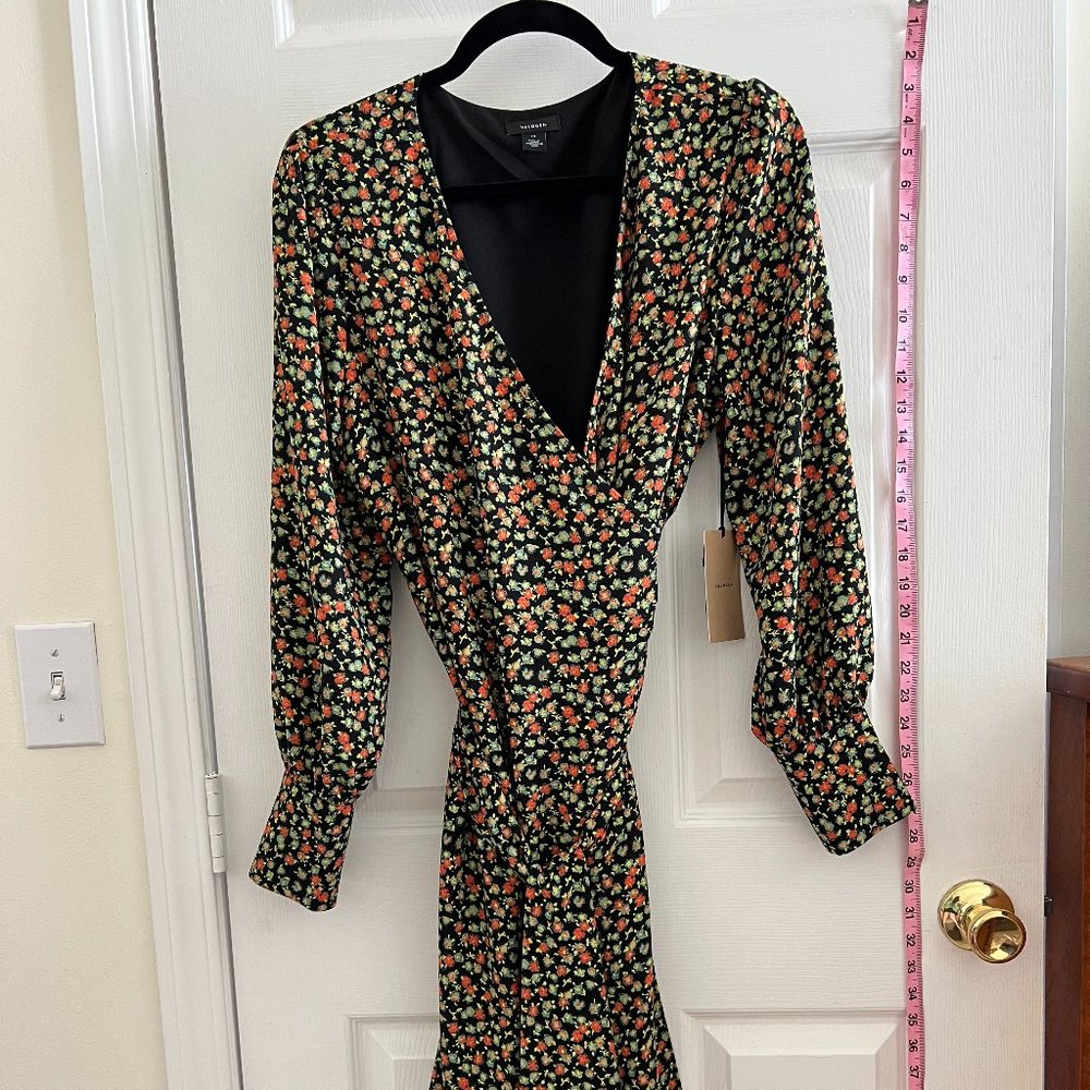 Halogen Wrap Dress -Size Medium